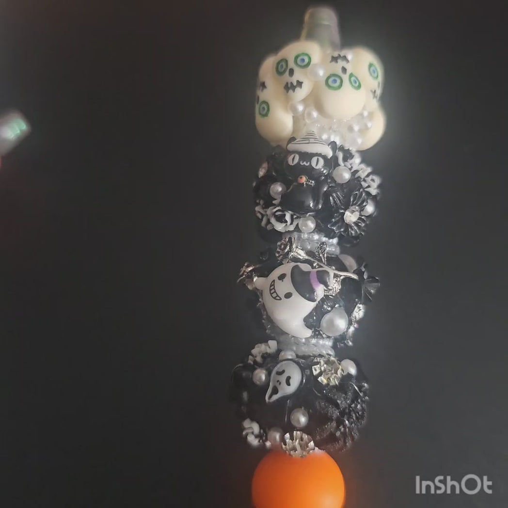 1 pc - Halloween Charm Bubblegum Beads 20MM.